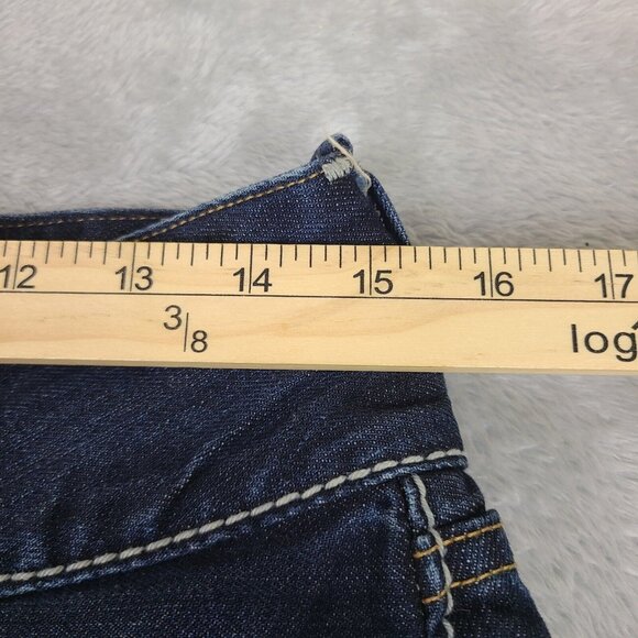 Vintage Y2K Ed Hardy‎ Death or Glory Distressed Embroidered Baggy Jeans 30 x 34” - Picture 5 of 13